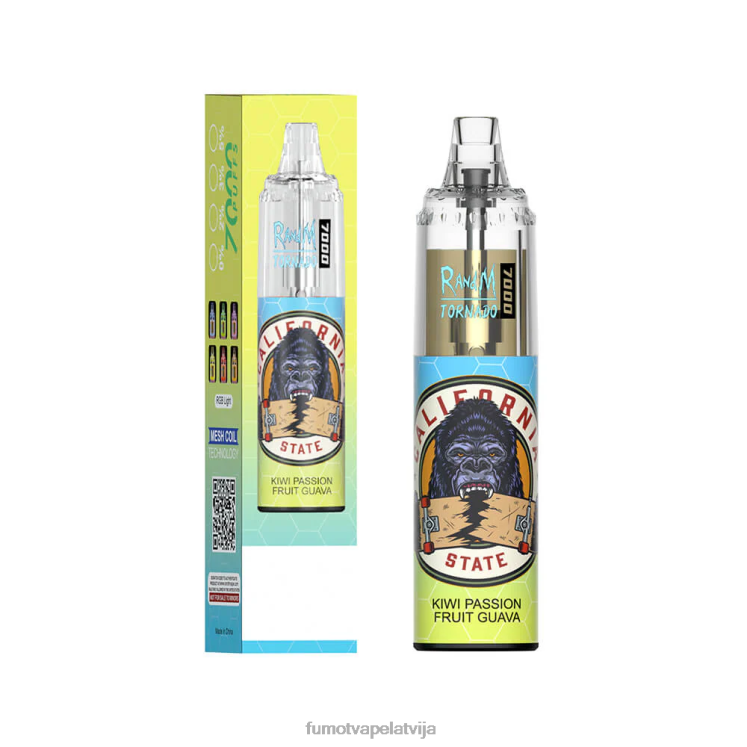 Fumot Tornado 14 ml (1 gab.) 7000 vienreizējās lietošanas vape pildspalva - Fumot Price HZ2X293 sarkano ābolu ledus