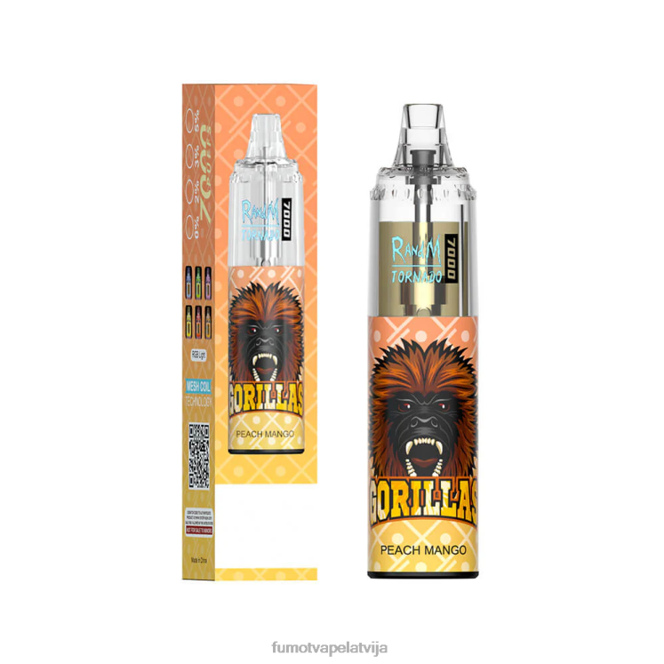 Fumot Tornado 14 ml (1 gab.) 7000 vienreizējās lietošanas vape pildspalva - Fumot Price HZ2X293 sarkano ābolu ledus