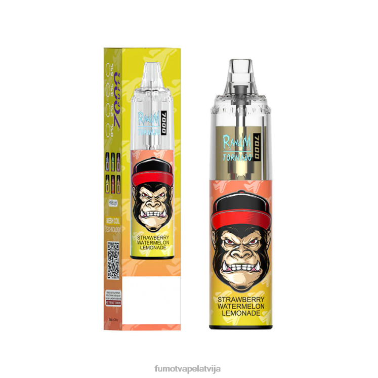 Fumot Tornado 14 ml (1 gab.) 7000 vienreizējās lietošanas vape pildspalva - Fumot Price HZ2X293 sarkano ābolu ledus