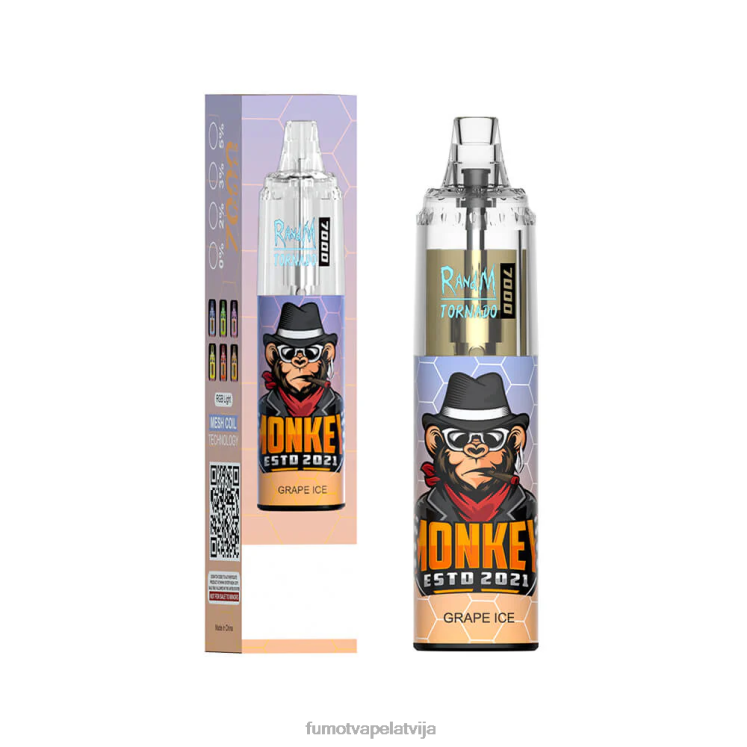 Fumot Tornado 14 ml (1 gab.) 7000 vienreizējās lietošanas vape pildspalva - Fumot Price HZ2X293 sarkano ābolu ledus