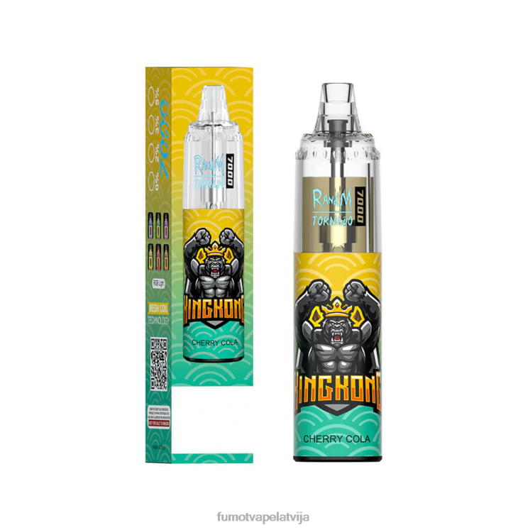 Fumot Tornado 14 ml (1 gab.) 7000 vienreizējās lietošanas vape pildspalva - Fumot Technology HZ2X289 pina colada rums